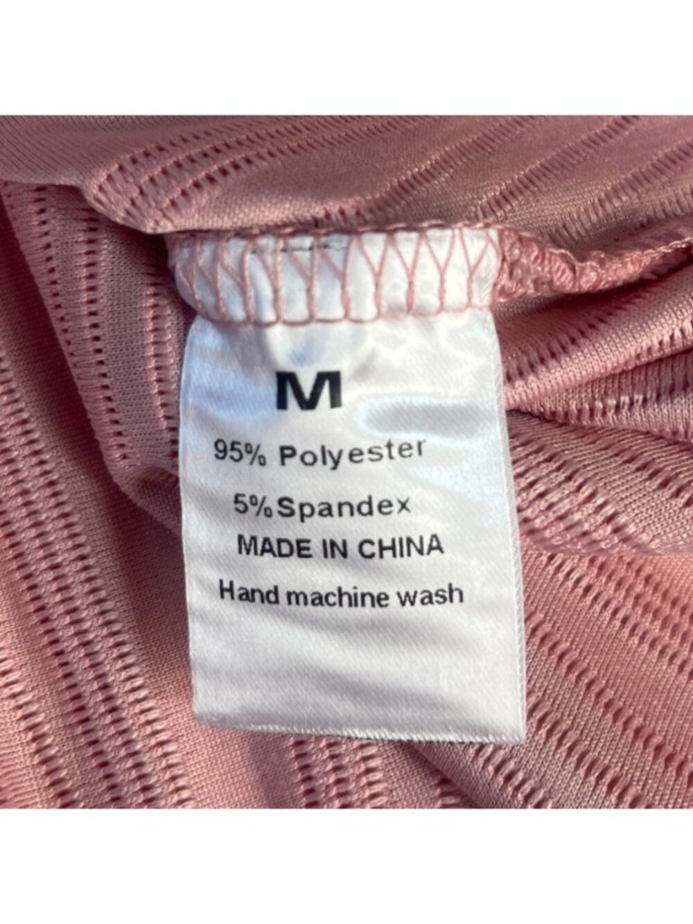 Fayenne Textured Short-Sleeve Blouse Womens Medium Pink New Button Detail - Picture 7 of 10